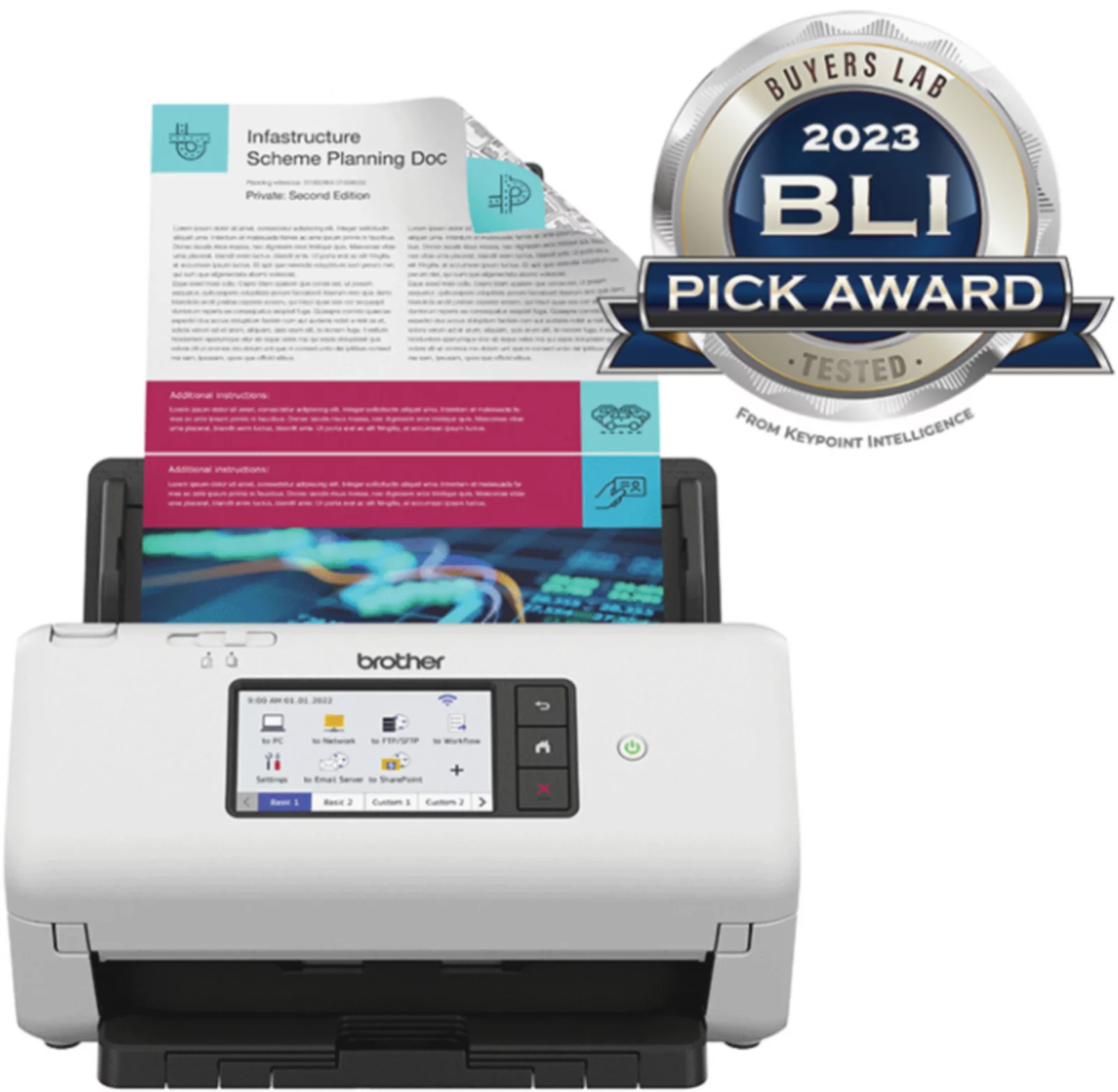 Brother ADS4700W : Le scanner professionnel connecté.
