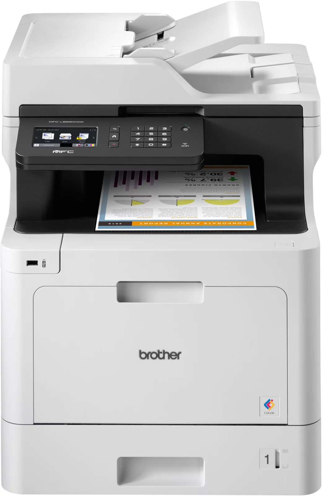 Brother MFC-L8690CDW : Imprimante Laser 4-en-1 Performante