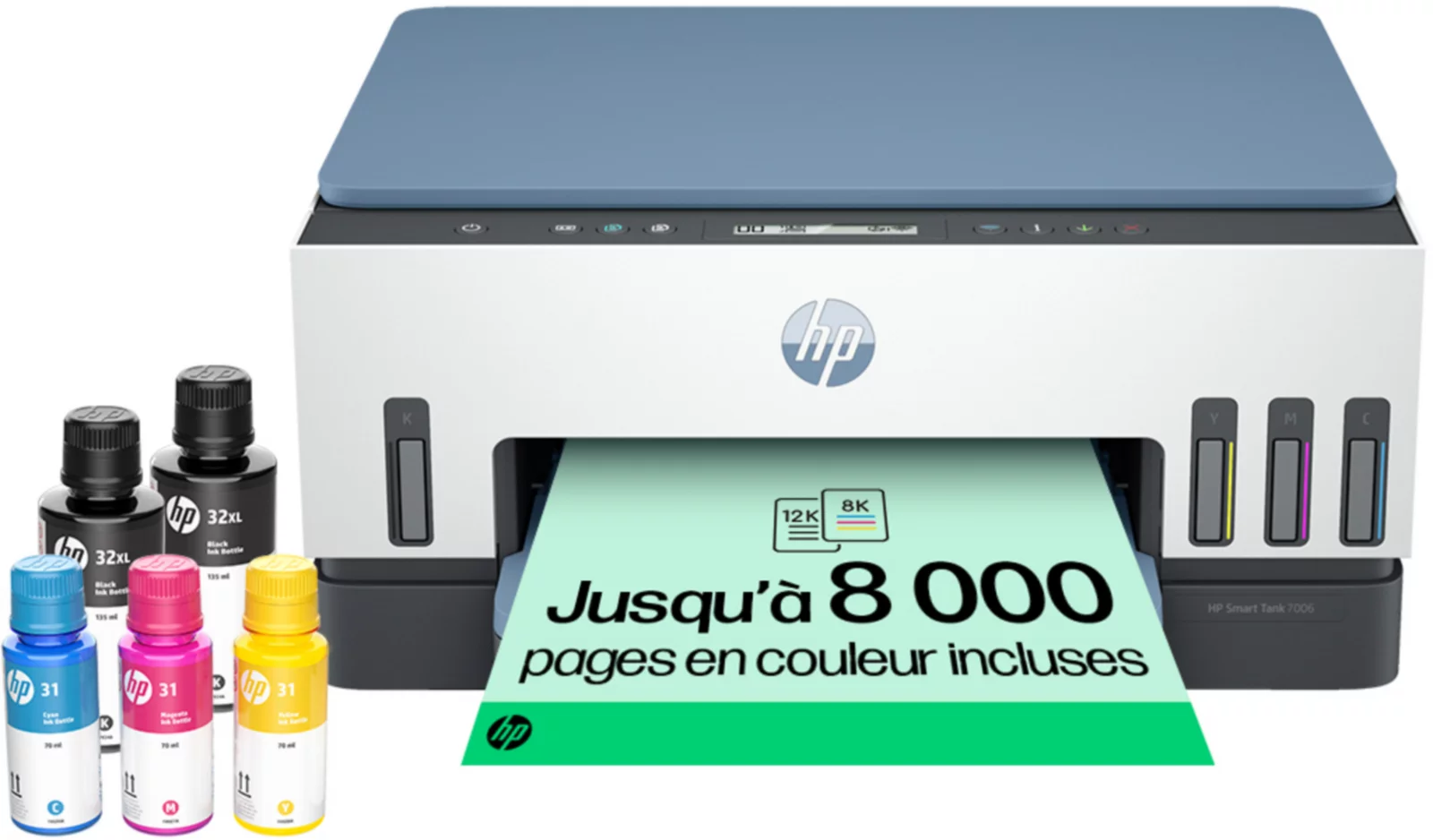 HP Smart Tank Plus 7006 : Imprimez Économiquement et Facilement