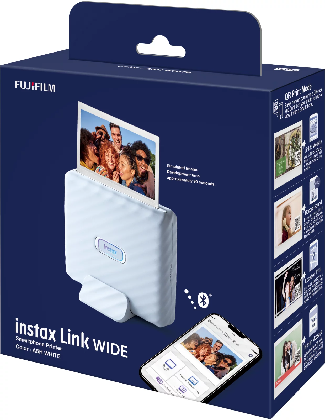 Instax Link Wide : Imprimez vos souvenirs instantanément !
