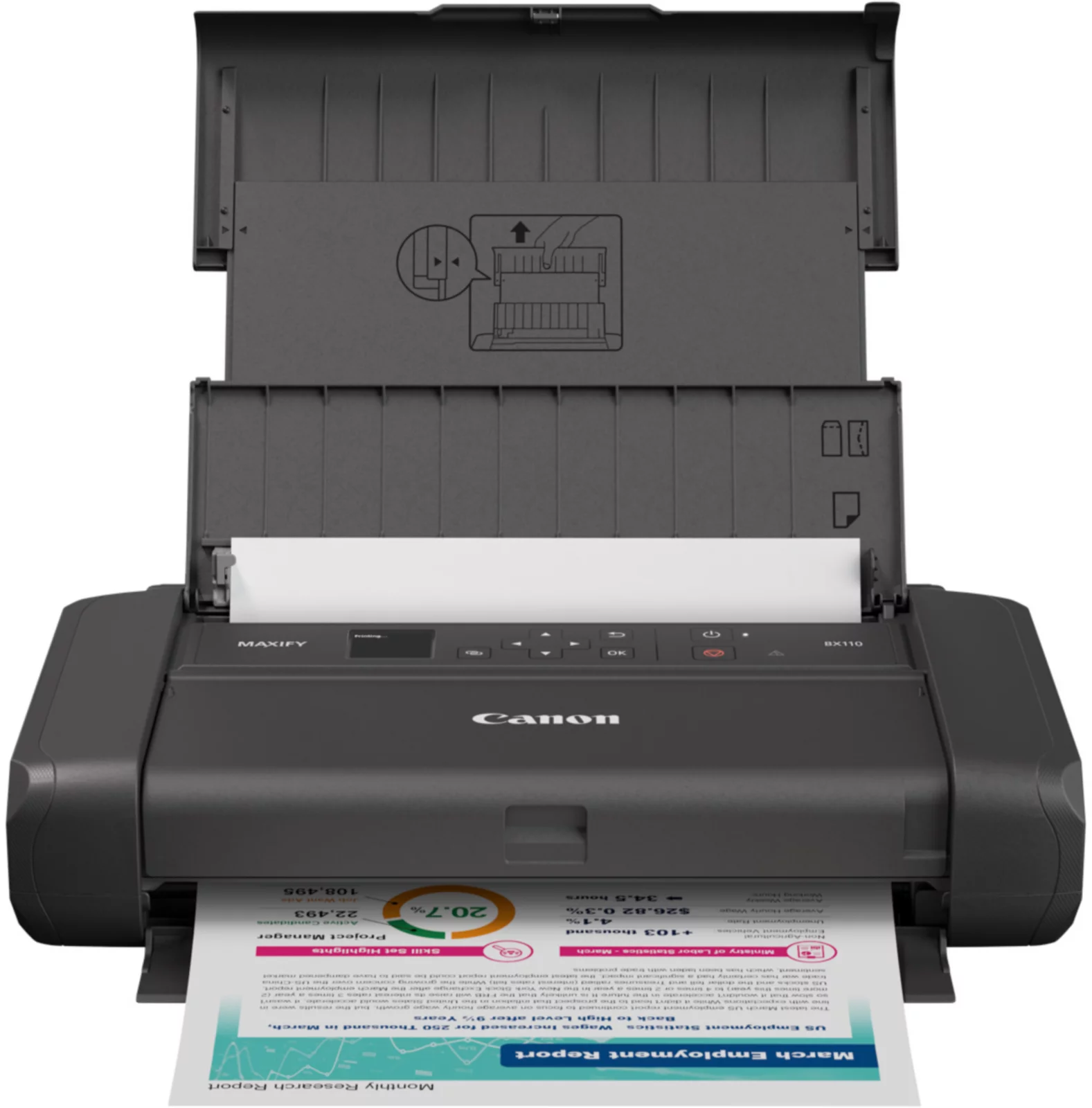 Canon MAXIFY BX110 : Imprimez facilement, partout.
